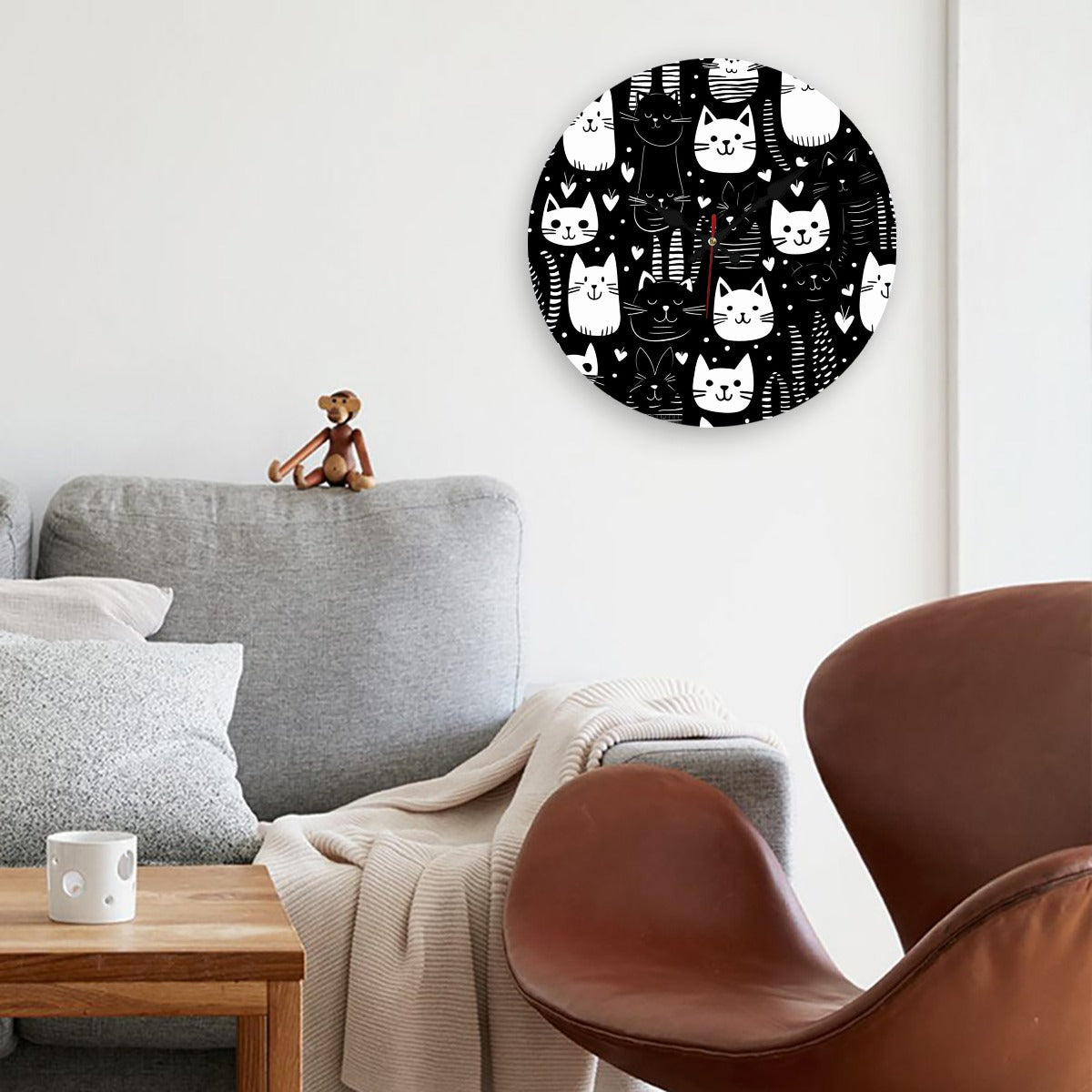 Wooden Wall Clock For the USA