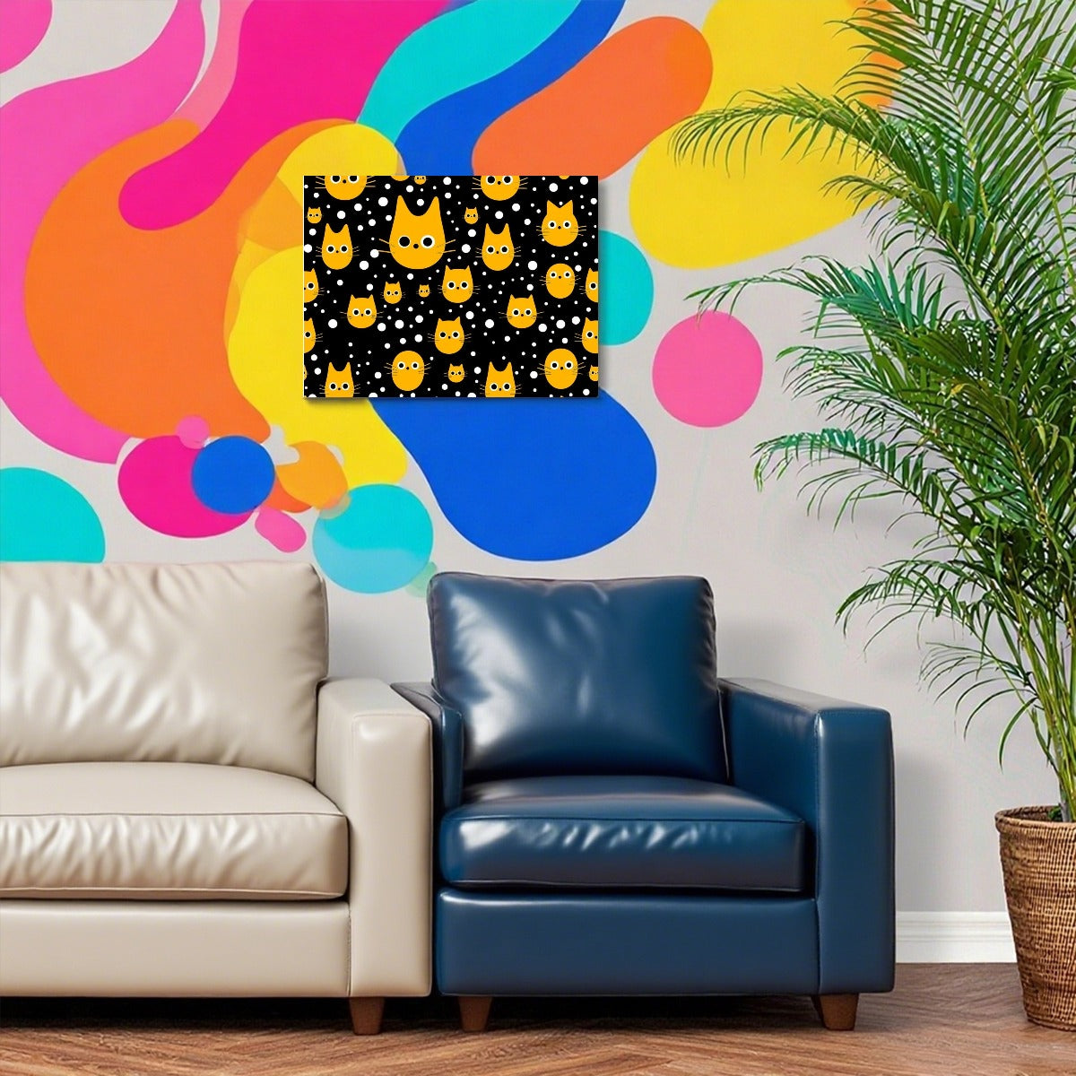 Decorative Canvas 3:4 (Horizontal version) For the USA