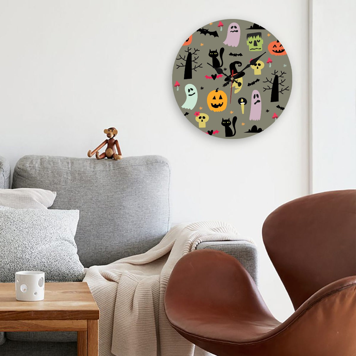 Wooden Wall Clock For the USA