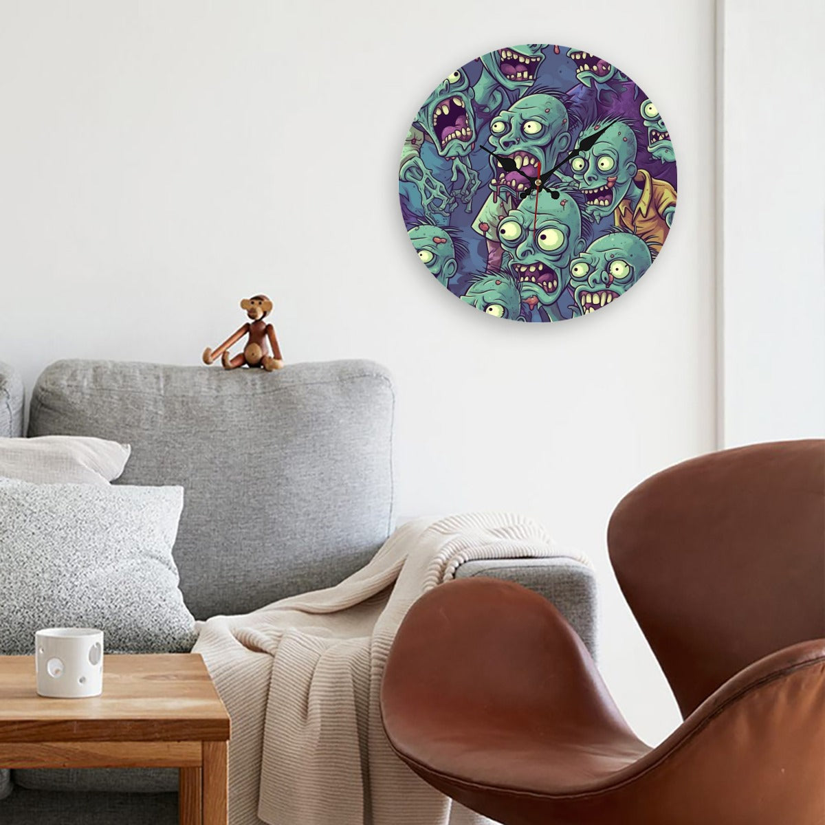 Wooden Wall Clock For the USA