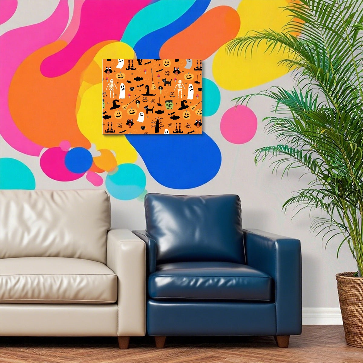 Decorative Canvas 3:4 (Horizontal version) For the USA
