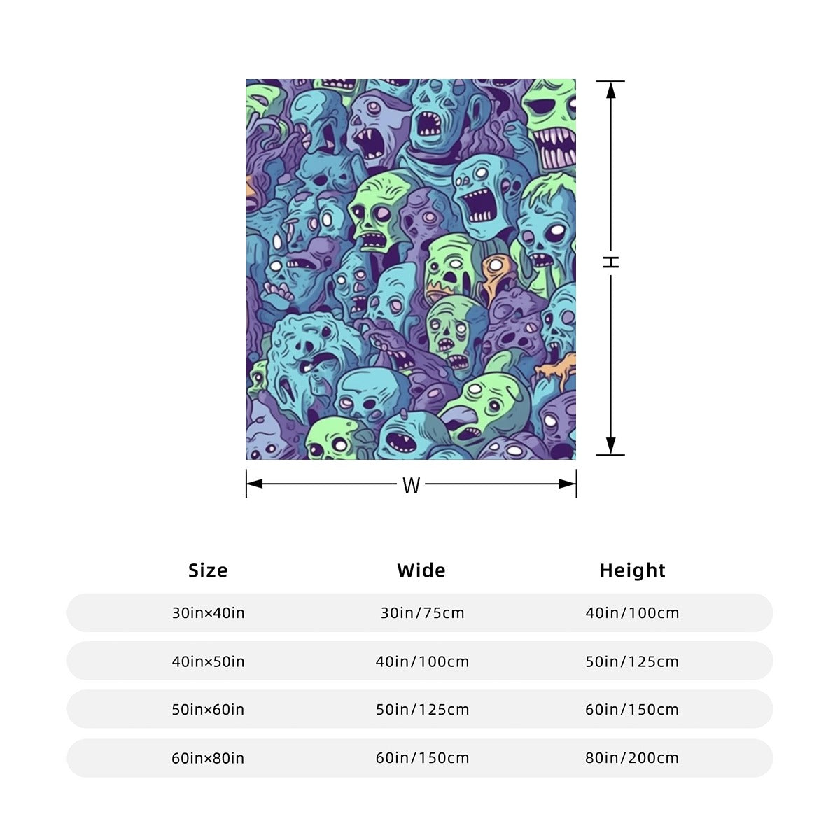 Gram Flannel Blanket - Vertical Style For the USA|220GSM