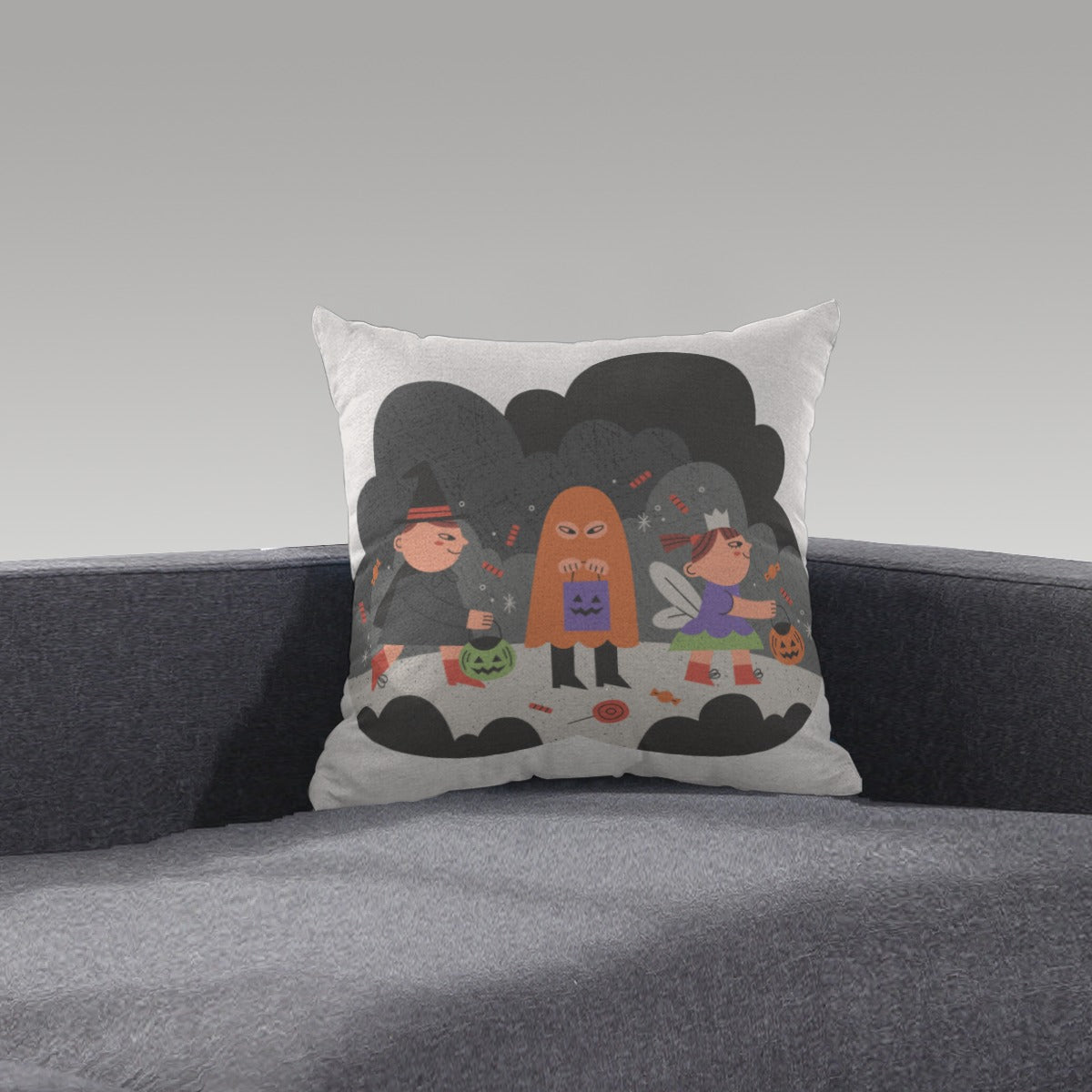 Short Plush Pillow