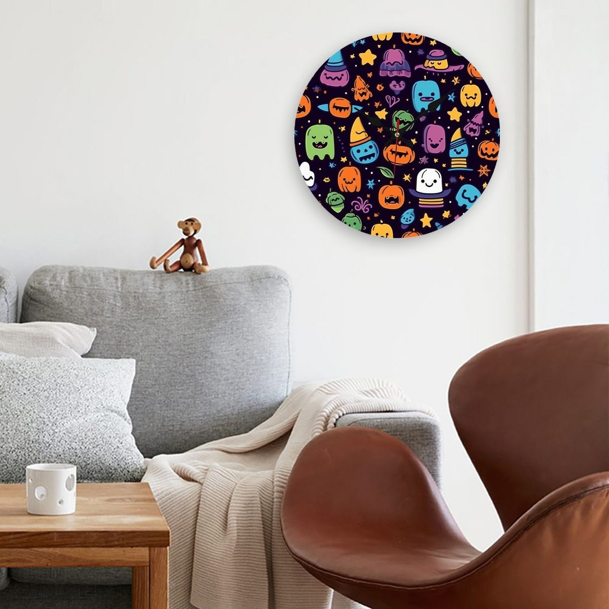 Wooden Wall Clock For the USA